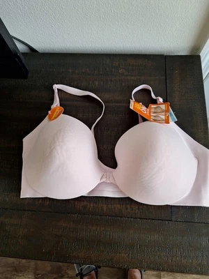 WOMAN'S NEW WARNERS BABY PINK SZ 36C NO SIDE EFFECTS UNDERWIRE BRA - Image 1 of 4
