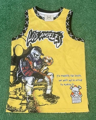 Camiseta de Los Angeles Lakers Kobe Bryant Marca X Despertar a la Bestia Para Hombre Pequeña Foto 1 de 3