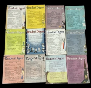 Vintage Reader’s Digest  Lot 1945 - 12 Issues WWII Ends - Picture 1 of 15