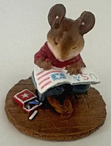 Wee Forers Folk M-298 "Struggling Artist" (C) 1995 WP "Mint W/WFF Box" (Retired) - Bild 1 von 5