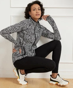 Suéter acolchado Coldwater Creek rosa púrpura mezcla de lana manga chaqueta para mujer PS - Imagen 1 de 7