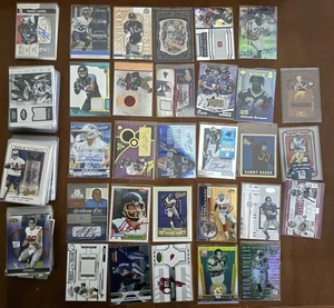 HUGE Auto Relic Serial Numbered Football Card Lot VALUE! Read Description - Picture 1 of 3