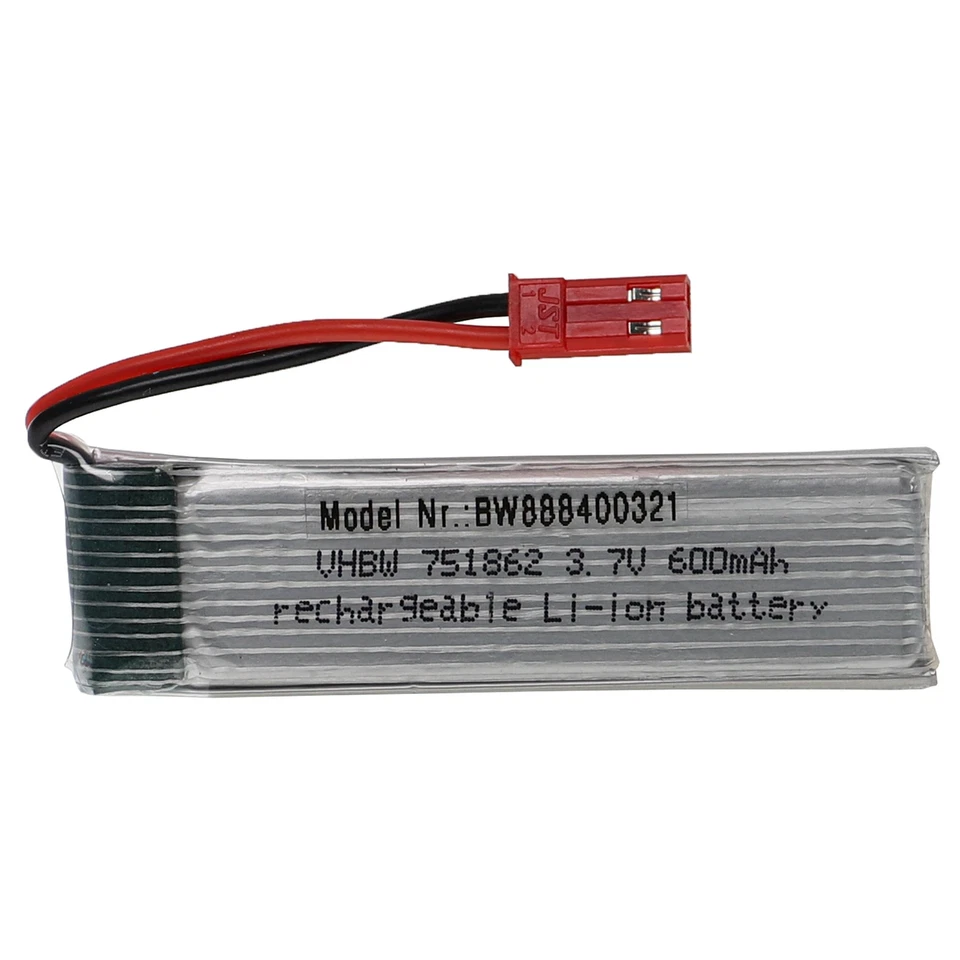 RC Akku Modellbau BEC 600mAh 3,7V - Bild 1 von 3