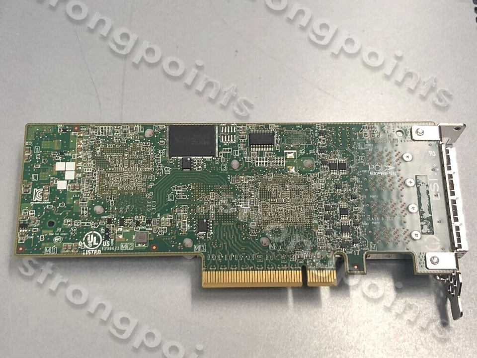 LSI 9206-16e 6Gb/s 16-Port SATA SAS PCI-e 3.0 x8 External HBA SAS2308 LP SFF8644 - Image 1 of 4