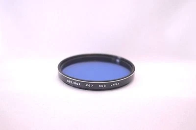 Soligor 67 mm 80B Screw-In Filter Made in Japan  (R-51) - Image 1 of 2