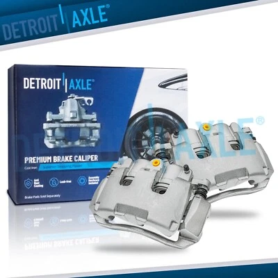 Front Disc Brake Calipers w/ Brackets for 2009 2010 - 2018 Dodge Ram 1500 Dakota - Image 1 of 4