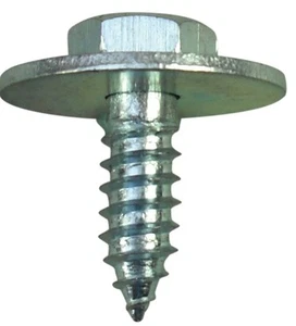 SCREW & WASHER UNIVERSAL (For all makes of car) Pack of 10 - Picture 1 of 1