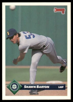 1993 Donruss #53 Shawn Barton - Image 1 of 2
