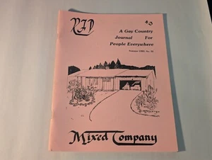 RFD Magazine Gay Mens Journal #35 Summer 1983 Roseburg Nice Shape! - Imagen 1 de 4