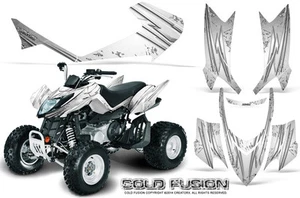 ARCTIC CAT DVX400 CREATORX GRAPHICS KIT COLD FUSION WHITE - Picture 1 of 1