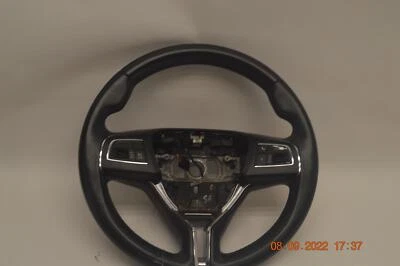 2014-2019 MASERATI GHIBLI STEERING WHEEL LEATHER BLACK W/ CONTROL SWITCH OEM - Image 1 of 4