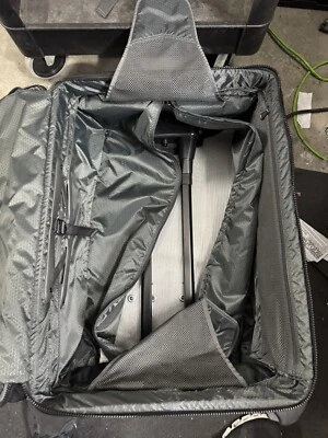 Andiamo Usa Black Ballistic Nylon 30” Upright Wheeled Large Trip Suitcase Read ! - Image 1 of 4