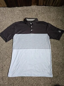 Anderson Ord Polo Shirt Mens Medium Performance Short Sleeve D1 - Picture 1 of 12