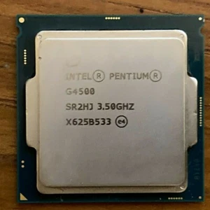 Intel Pentium G4500 Dual Core 3.5GHz LGA1151 Skylake Desktop CPU SR2HJ - Picture 1 of 1