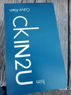 Ck in 2 U For Him por Calvin Klein 5 oz Edt spray, 3,4 oz lavado corporal 2 piezas juego de regalo Foto 1 de 2