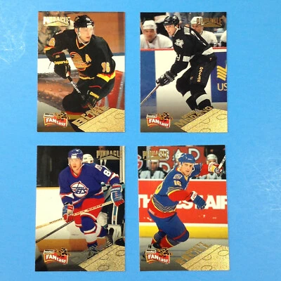 1995-96 Pinnacle Fantasy #12 #14 #15 #24 Hull Bure Selanne Modano U-PICK Card - Image 1 of 3