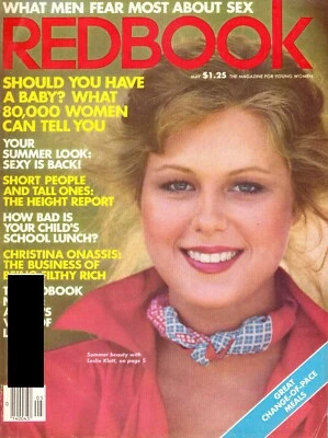 1978 Redbook Vintage Womens Magazine May Christina Onassis Men Sexy Swimsuits - Image 1 of 4