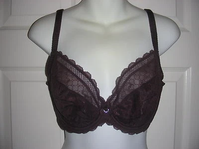 CHANTELLE BRA-3641-Chocolate-30DD-Paris Paris Underwire Bra - Image 1 of 2