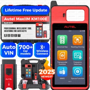 2025 Autel MaxiIM KM100 Key FOB PROGRAMMING Key Generation IMMObilizer 60s - Picture 1 of 12