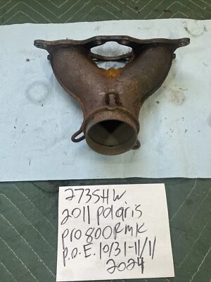 Polaris Pro RMK 800 2011 colector de tubo de escape OEM 273 Foto 1 de 4