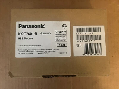 Panasonic KX-T7601-B / 7601 USB Module (Black) *New in original box* - Image 1 of 4