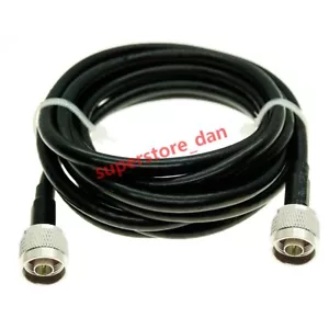 N Male to N Type Male Plug Connector RF Pigtail Jumper Coaxial RG58 Cable - Picture 1 of 1