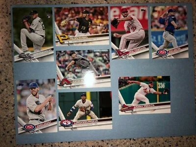 2017 TOPPS BASE SERIES 2 BASEBALL CARDS YOU CHOOSE 351-700 MLB CARD FREE SHIP - Image 1 of 4