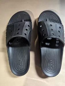 Crocs Womens Size 7 Mens Size 9 Baya II Slides Sandals Slip On NWOB - Picture 1 of 4
