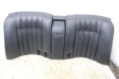 83-87 Bmw E28 528e Cojín Asiento Trasero Superior Negro Vinilo Apoyabrazos OEM LM50 Foto 1 de 4