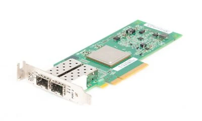 Fujitsu QLE2562-F Dual Port 8G SFP FC Hba Pcie Gen2 x8 - PX2810403-57 (LP) - Immagine 1 di 4