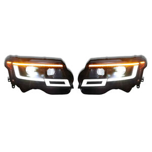 Pair LED HeadlightFor Range Rover Vogue L405 2013-17 Upgrade To 2023 Plug & Play