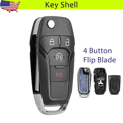 Funda con llavero abatible para Ford F-150 2015 2016 2017 2018 2019 2020 164-R8134 Foto 1 de 4