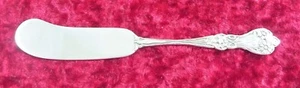 VINTAGE ALVIN MANUFACTURING RHODE ISLAND USA STERLING SILVER BUTTER PATE KNIFE - Picture 1 of 6