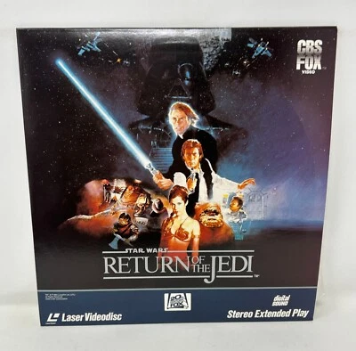 Return Of The Jedi Laserdisc 1478-80 Laser Disc LD Star Wars Mark Hamill - Image 1 of 3