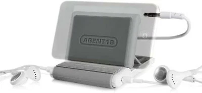 Travel Stand for Cell Phones WITH HEADPHONE SPLITTER! - Agent18 Standhear - Image 1 of 4