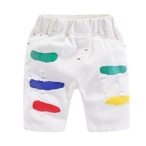 Mud Kingdom Fashion Boys Denim Shorts Elastic Waist 2-10Y - Picture 1 of 13
