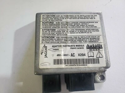 Jaguar S-Type 2005 sistema de retención de seguridad SRS módulo de control 4R8314B321Ac Foto 1 de 4
