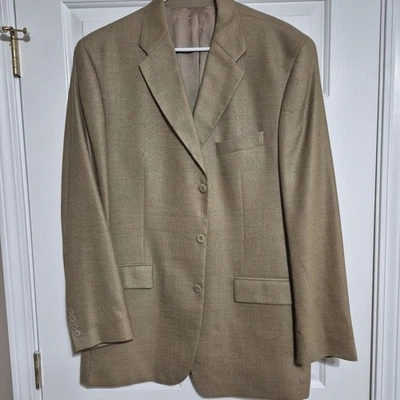 Chaqueta Brandini a medida para Hechts seda y lana para hombre 43L Foto 1 de 4