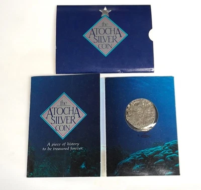 ATOCHA BOLIVIA 8 REALES SHIPWRECK COIN WITH MEL FISHER COA - Image 1 of 4