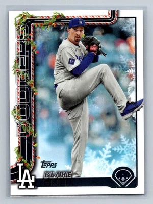 2025 Topps Holiday  Blake Snell H135 - Image 1 of 2