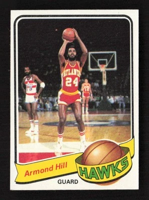 Armond Hill 1979-80 Topps #57 NBA Atlanta Hawks - Image 1 of 2