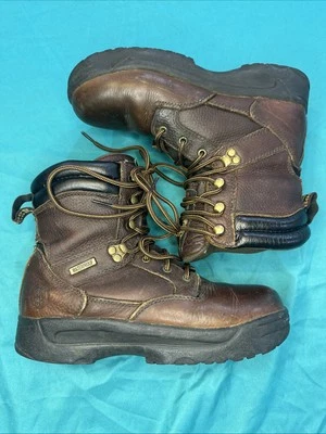 Georgia G3563 Botas de Senderismo Impermeables de Cuero Marrón 8"" para Hombre EE. UU. 7.5 Foto 1 de 4