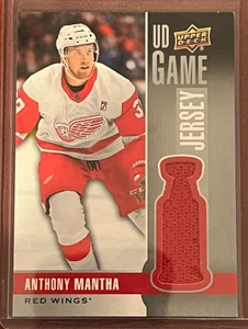 Anthony Mantha UD Game Jersey  2019-20 Upper Deck #GJ-AM RED WINGS - Picture 1 of 2