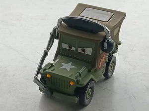 2010 Disney Pixar Cars Race Team Sarge Lights & Sounds (working) Rare Jeep Willy - Picture 1 of 8