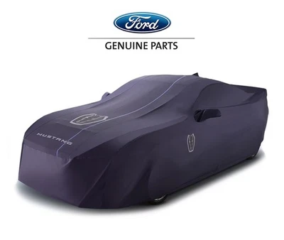 2024-2026 Ford Mustang GT Dark Horse OEM VRR3Z-19A412-N Blue Outdoor Car Cover - Image 1 of 4