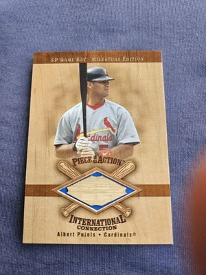 2001 SP Game Bat Milestone Edition Albert Pujols Game Used Bat RC #I-AP - Image 1 of 4