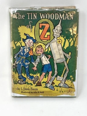 L Frank Baum / TIN WOODMAN OF OZ.. AN ORIGINAL OZ STORY BY L FRANK BAUM 1959 - Image 1 of 4