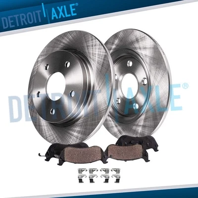 Rotores de freno traseros y pastillas de cerámica para 1992 1993 1994 1995 1996 Lexus RX300 ES300 Foto 1 de 4