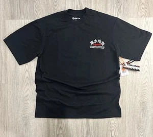 Japanese streetwear tee with bold front and back graphics, featuring Japanese - Picture 1 of 5