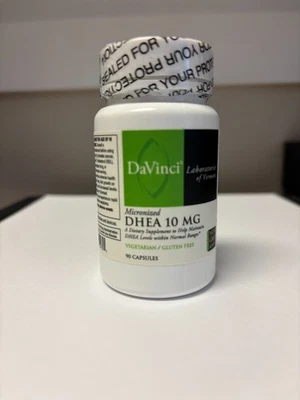 DaVinci Labs DHEA micronizada 10 mg - #90 cápsulas Foto 1 de 3